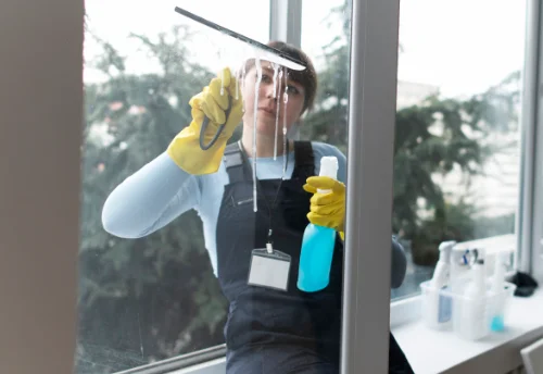 Nettoyage de vitres intérieures et extérieures à Argol